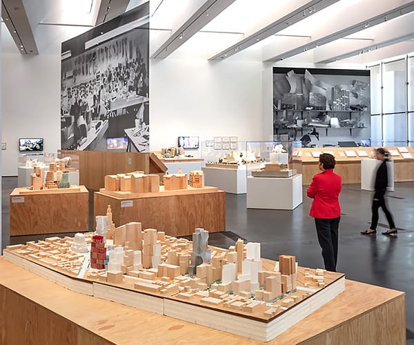 Frank Gehry Retrospective exhibition